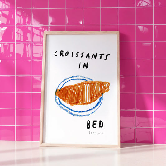 croissants in bed