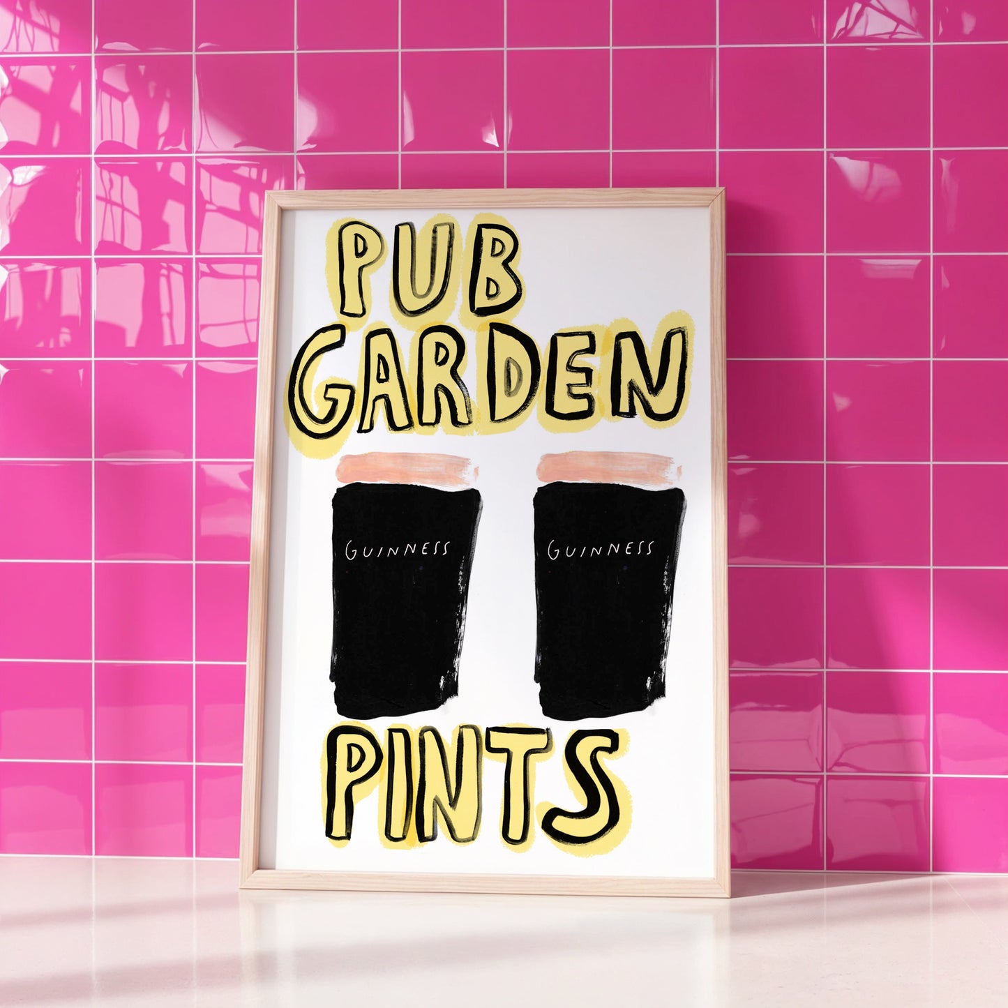 Pub Garden Pints