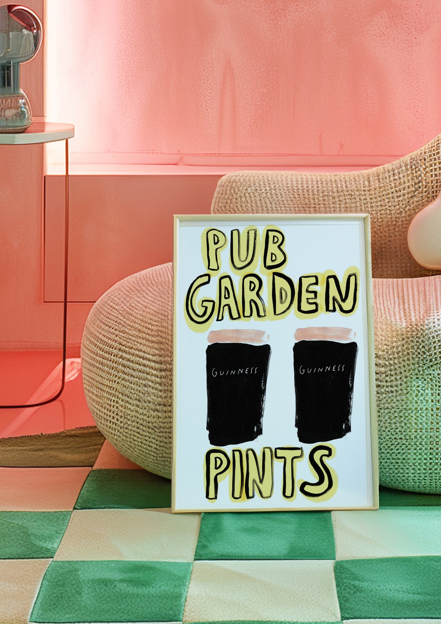 Pub Garden Pints