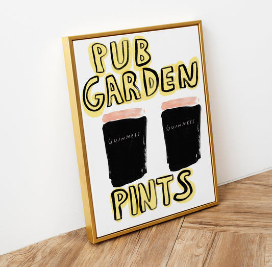 Pub Garden Pints