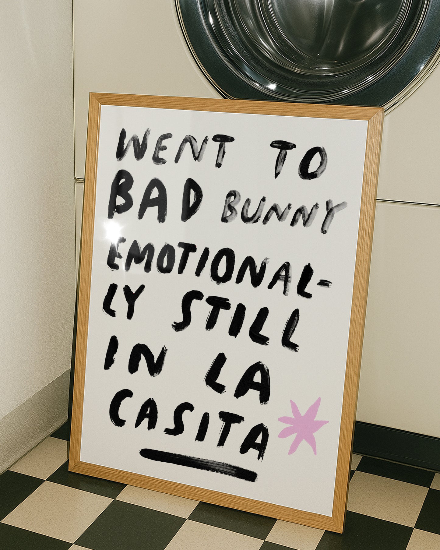 Went to bad bunny, emotionally still in la casita