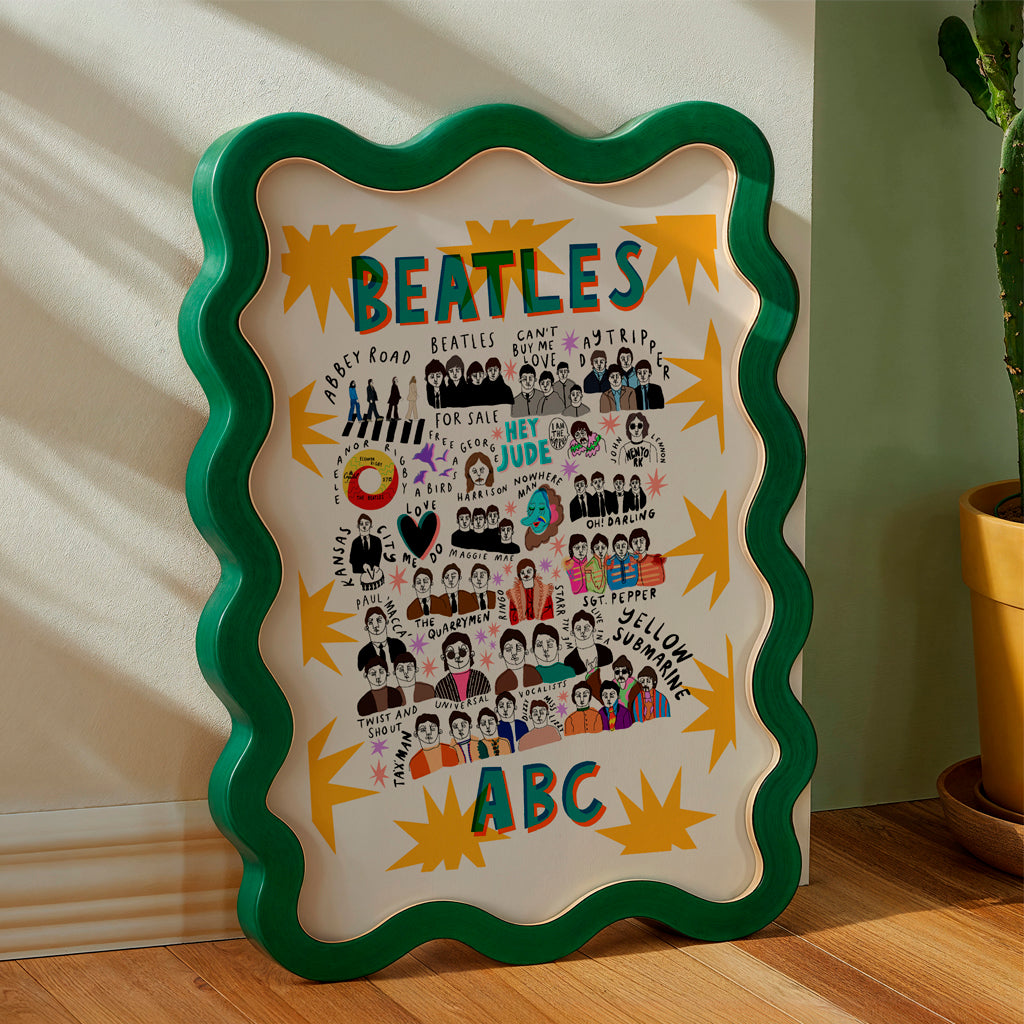 Beatles ABC Print