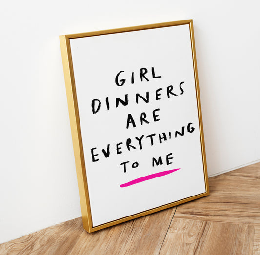 Girl Dinners are Everything to Me