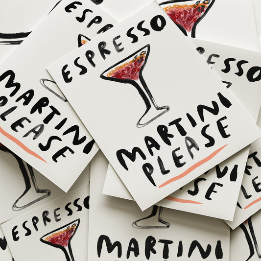 Espresso martini please