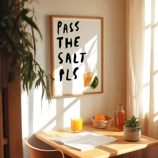 Pass the salt pls