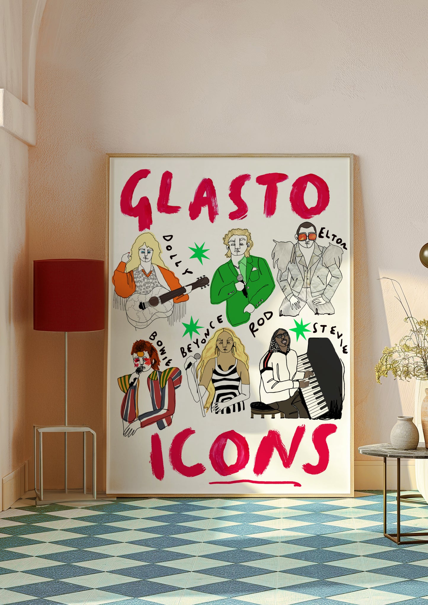 glasto icons