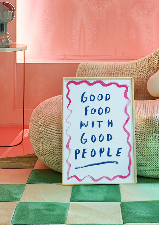 good food with good people