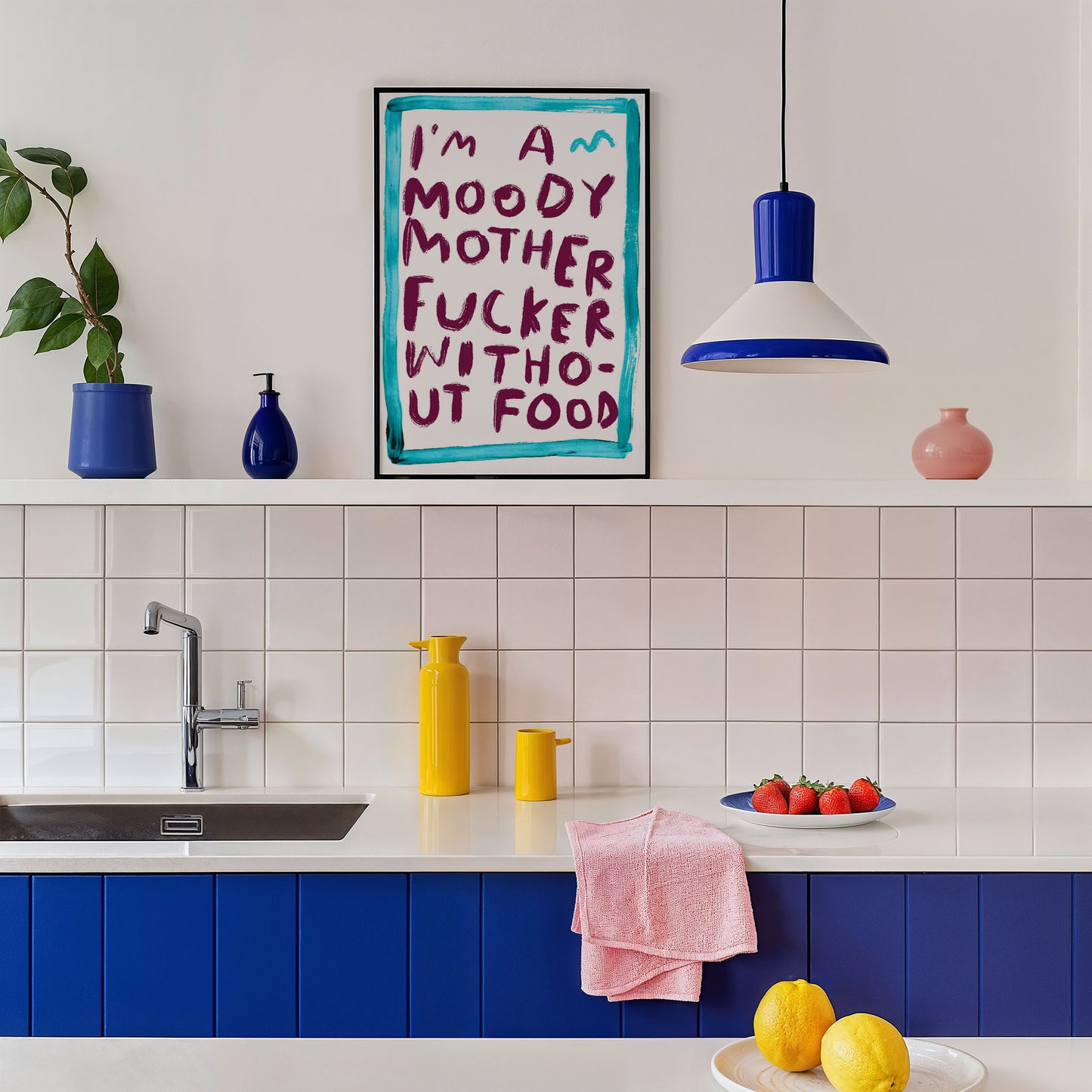 I'm a moody motherfucker without food