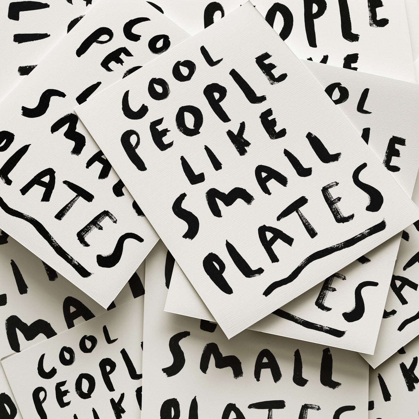 cool people like small plates