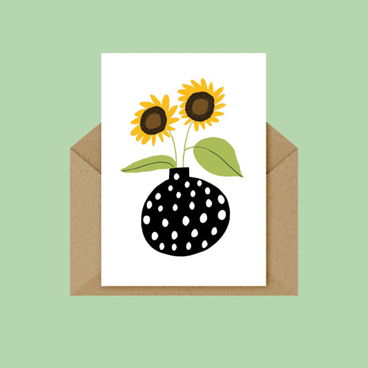 Sunflower Card